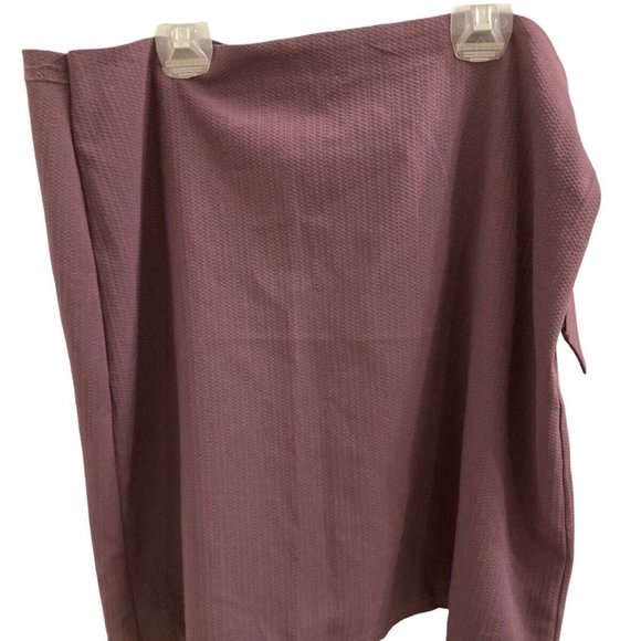 Ann Taylor Dresses & Skirts - Ann Taylor LOFT Outlet Womens Brown Casual Skirt 10 with Side Tie NEW